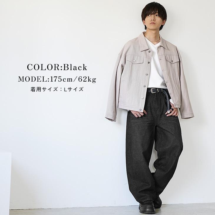 MinoriTY（マイノリティ） デニムパンツ メンズ バレルレッグ デニム