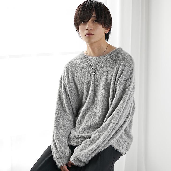 MinoriTY（マイノリティ） 長袖Tシャツ メンズ シャギー ふわもこ