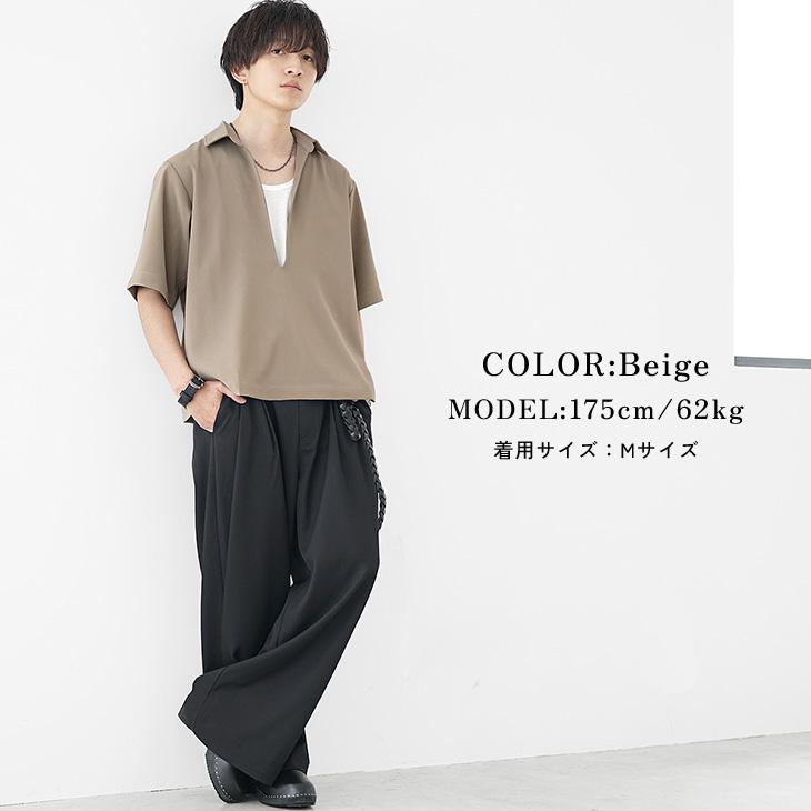 MinoriTY（マイノリティ） シャツ 半袖シャツ メンズ Vネック