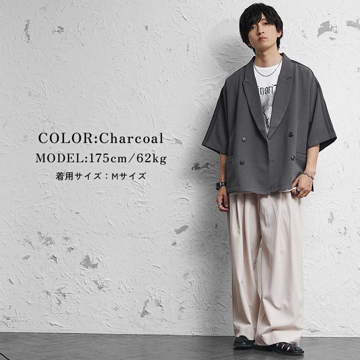 MinoriTY（マイノリティ） オーバーサイズ ジャケット メンズ 5分袖