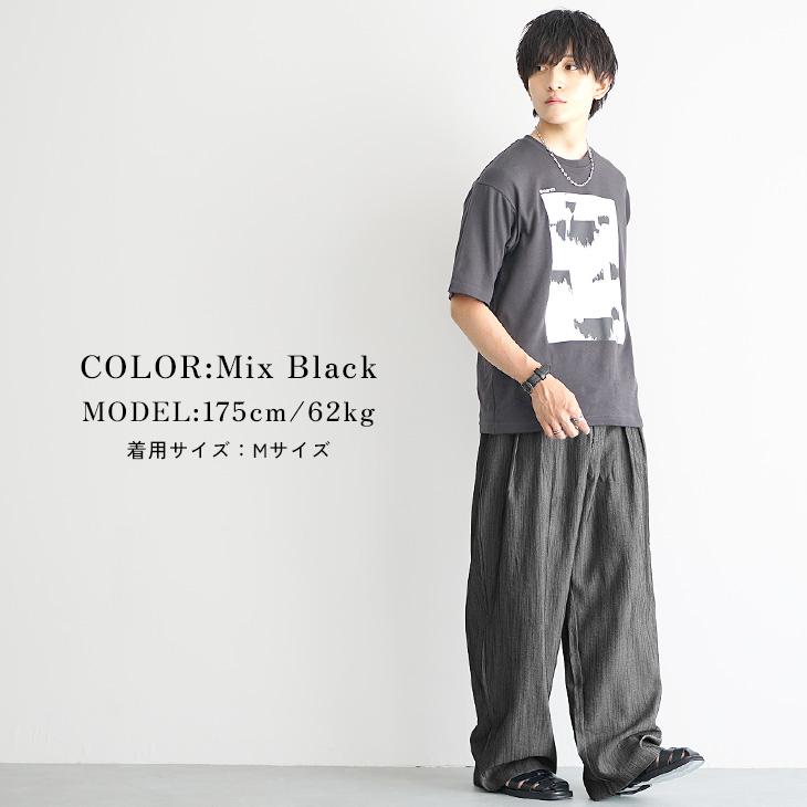 MinoriTY（マイノリティ） ワイドパンツ メンズ バルーンパンツ リネン