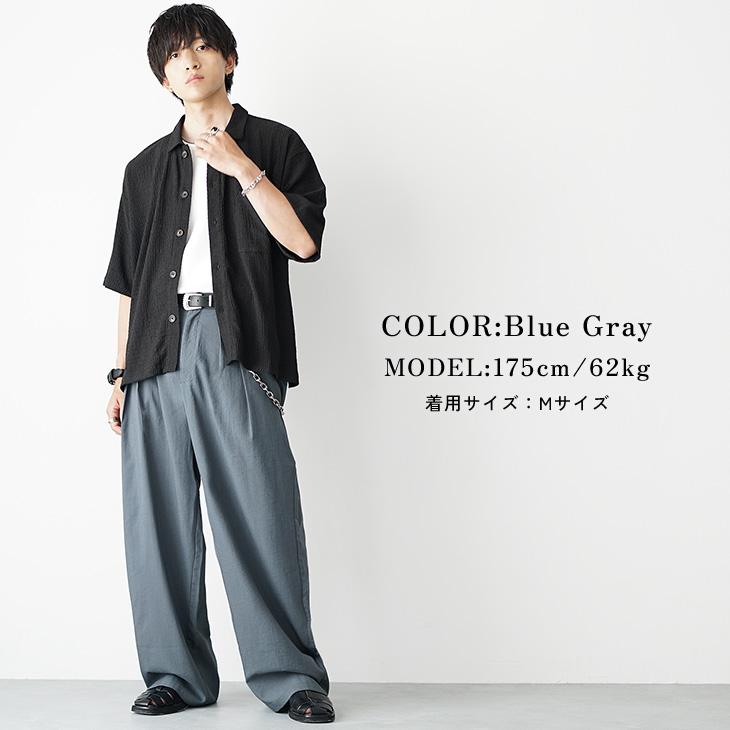 MinoriTY（マイノリティ） ワイドパンツ メンズ バルーンパンツ リネン