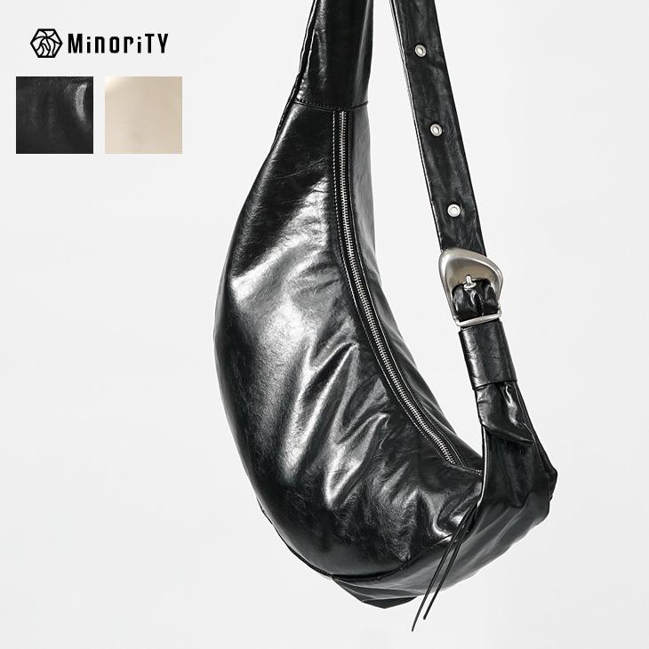 MinoriTY（マイノリティ） ショルダーバック メンズ フェイクレザー 