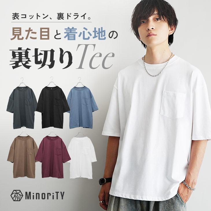 MinoriTY（マイノリティ） tシャツ メンズ 半袖 胸ポケット 半袖t
