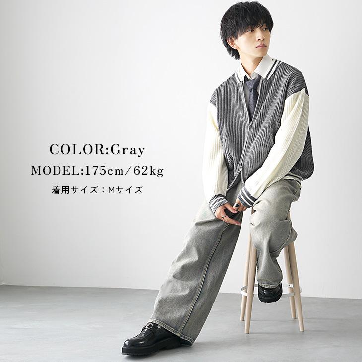 MinoriTY（マイノリティ） ニット スタジャン メンズ オーバーサイズ