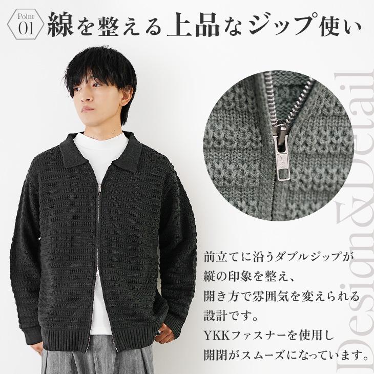 MinoriTY（マイノリティ） ポロシャツ ニット メンズ オーバーサイズ