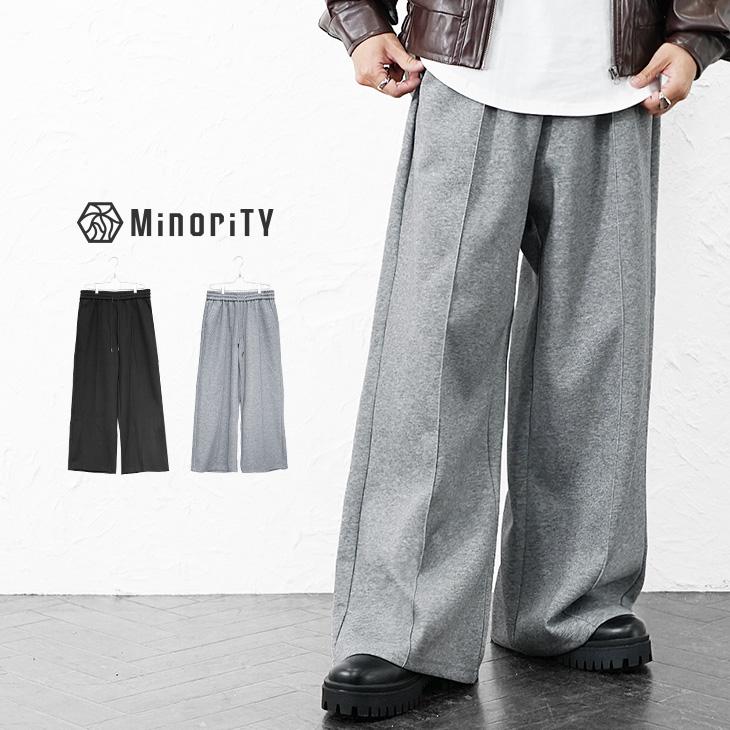 MinoriTY（マイノリティ） スウェットパンツ メンズ グレー ジャージ