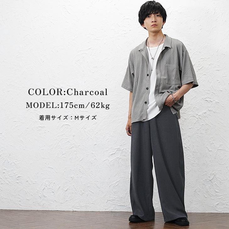 MinoriTY（マイノリティ） スラックス メンズ ワイドパンツ カーブ