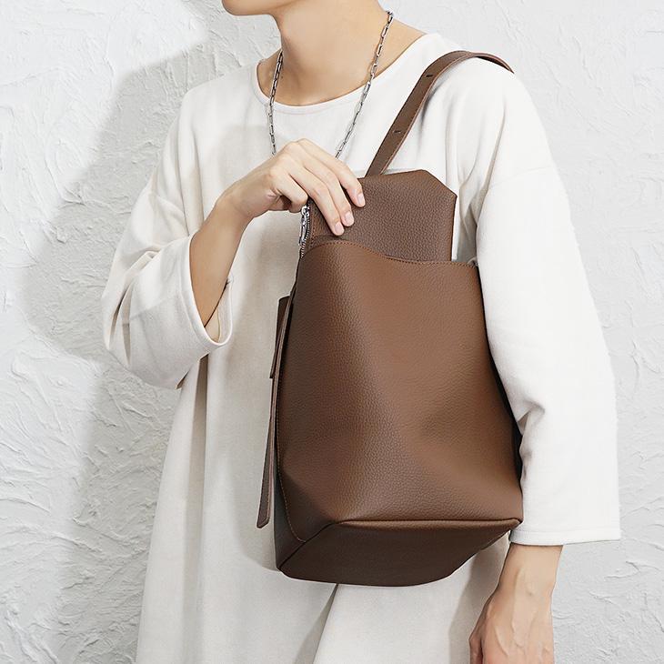 MinoriTY（マイノリティ） ショルダーバッグ メンズ レザーバッグ 巾着