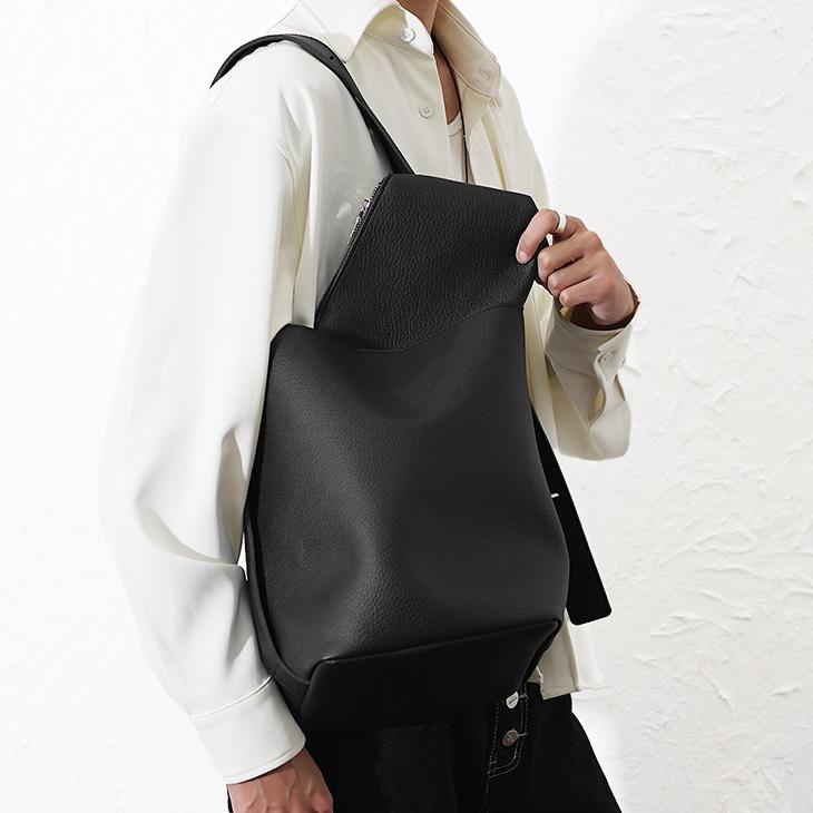 MinoriTY（マイノリティ） ショルダーバッグ メンズ レザーバッグ 巾着