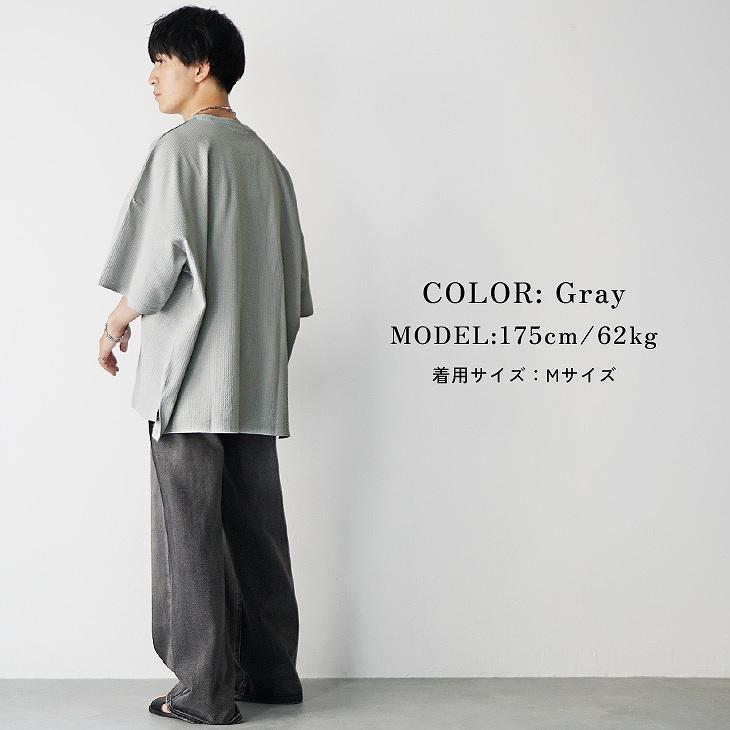 MinoriTY（マイノリティ） Tシャツ オーバーサイズ メンズ 6分袖