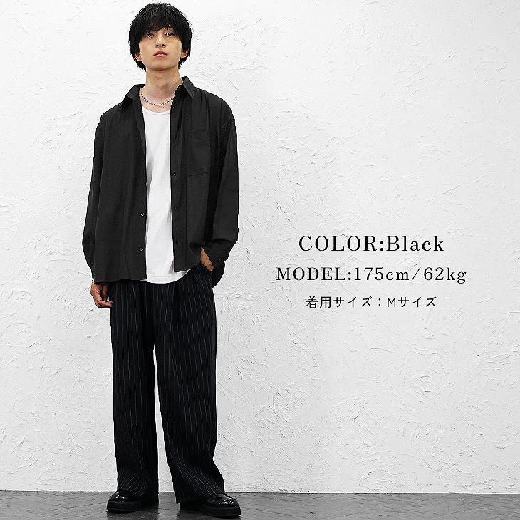 MinoriTY（マイノリティ） シャツ 長袖 メンズ ストレッチ 5分袖 半袖