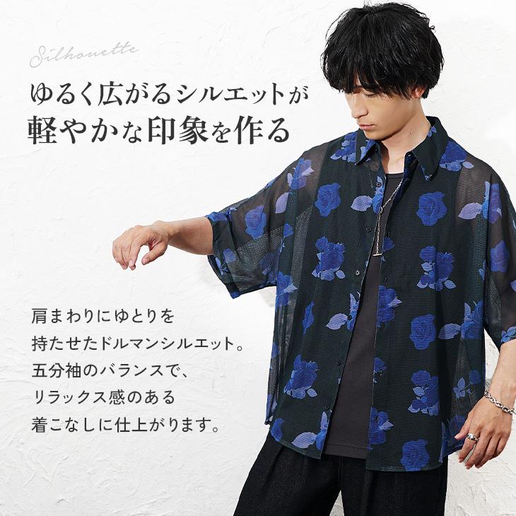 MinoriTY（マイノリティ） シャツ メンズ 半袖 メッシュ ドルマン 半袖