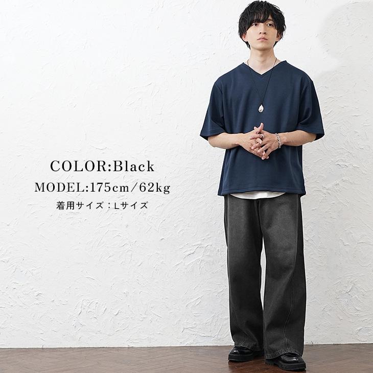 MinoriTY（マイノリティ） デニムパンツ メンズ カーブデニム ブルー