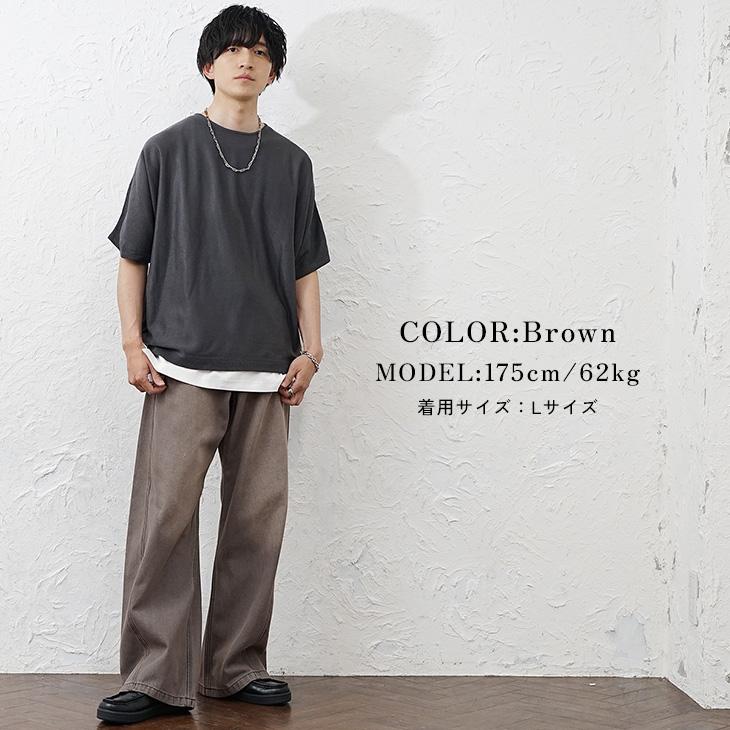 MinoriTY（マイノリティ） デニムパンツ メンズ カーブデニム ブルー