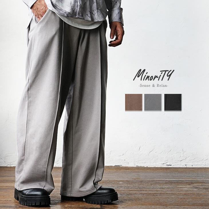MinoriTY（マイノリティ） ワイドパンツ メンズ スウェット スウェット