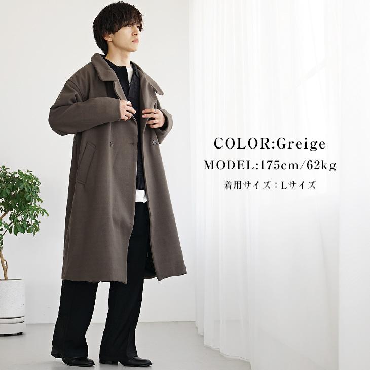 MinoriTY オーバーサイズ チェスターコート メンズ ロングコート MinoriTY オーバーサイズ チェスターコート メンズ ロングコート