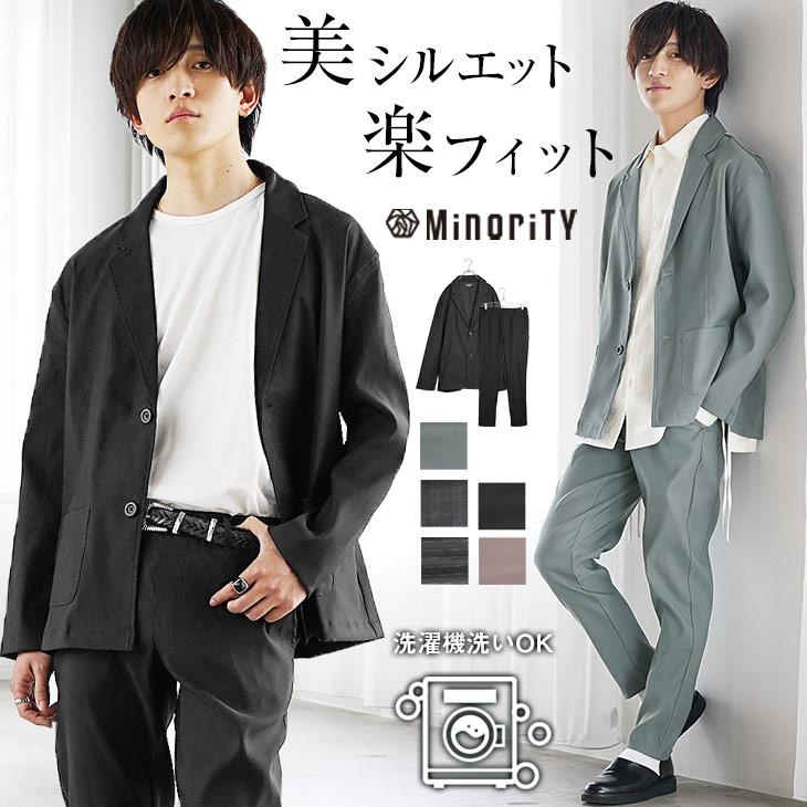 MinoriTY 【2点購入で10%オフ】 セットアップ メンズ スーツ MinoriTY 【2点購入で10%オフ】 セットアップ メンズ スーツ
