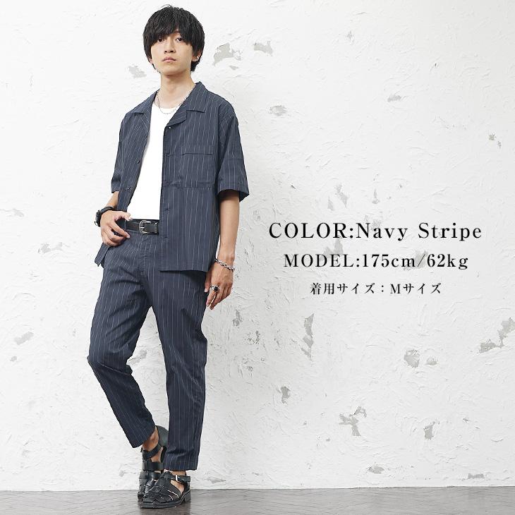 MinoriTY（マイノリティ） セットアップ メンズ シンプル 半袖シャツ