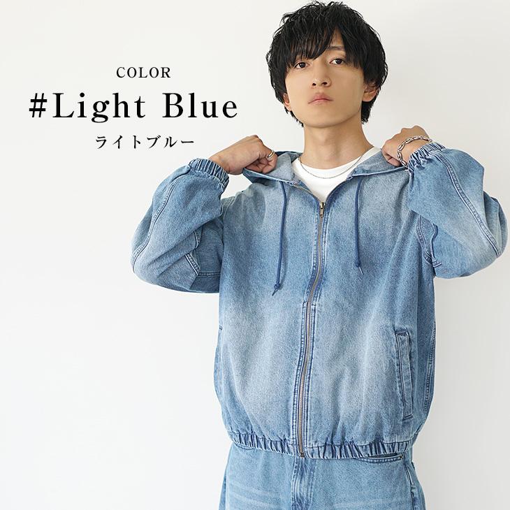 Ma様 デニムパーカー デニムパンツ MinoriTY（マイノリティ） セットアップ メンズ デニム カジュアル