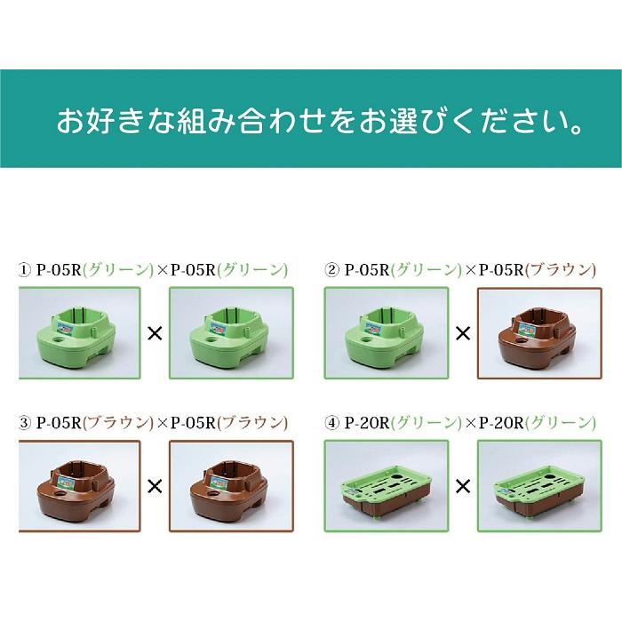 子どもも簡単にできる！家庭菜園キット 私の畑 ２個セット 水耕栽培 キット トレイタイプ ポットタイプ ベランダ菜園  自由研究 室内 送料無料 ハイポニカ肥料付 | みのる産業 | 05