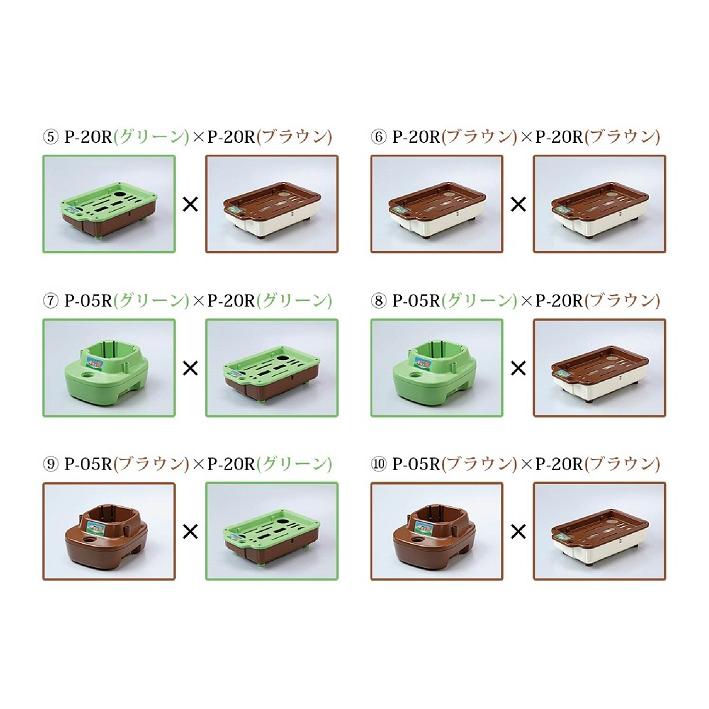 子どもも簡単にできる！家庭菜園キット 私の畑 ２個セット 水耕栽培 キット トレイタイプ ポットタイプ ベランダ菜園  自由研究 室内 送料無料 ハイポニカ肥料付 | みのる産業 | 06