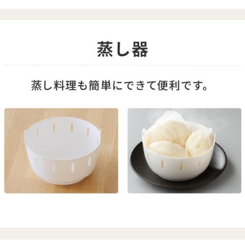 餅つき機 つき姫 3合 家庭用 小型 コンパクト 日本製 リッチホワイト