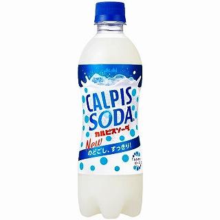 アサヒ飲料 19カルピスソーダPET500 アサヒ飲料 カルピスソーダ ペットボトル 500ml 24個入1箱セット「24個