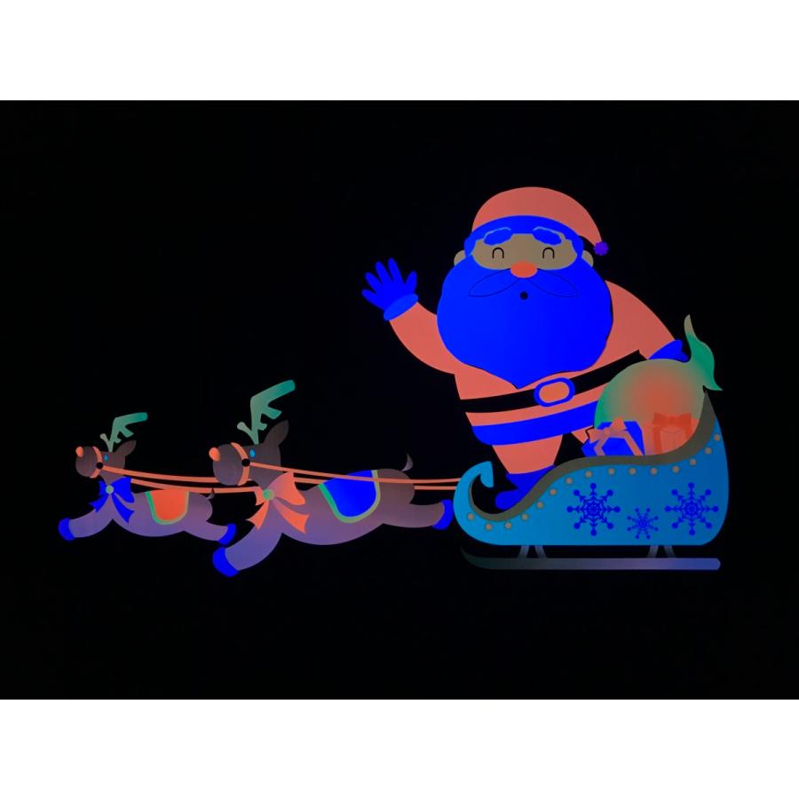 ブラックライトパネルシアター用　あわてんぼうのサンタクロース |  | 05