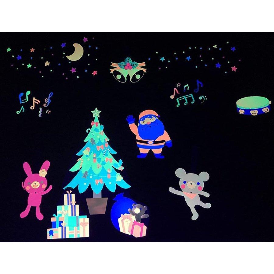 ブラックライトパネルシアター用　あわてんぼうのサンタクロース |  | 06