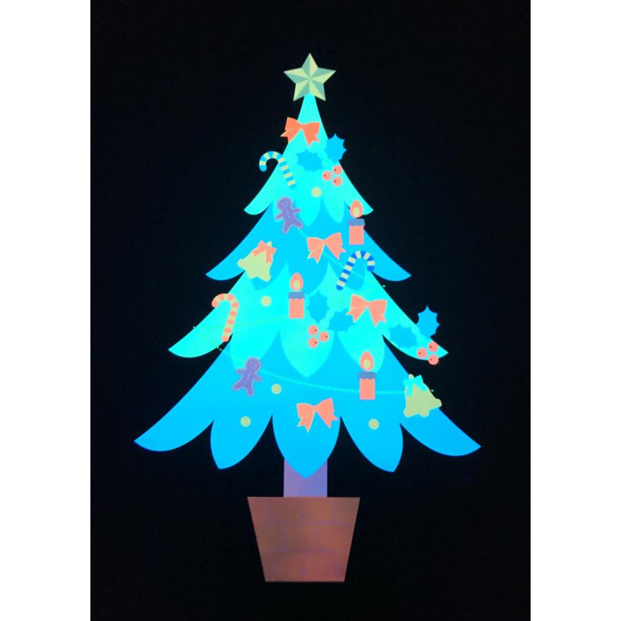 ブラックライトパネルシアター用　あわてんぼうのサンタクロース |  | 07