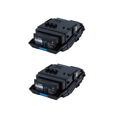 LPC3T39K(ブラック)リサイクルトナー2本セット(エプソン)(LP-S8180/8180PS)＜リターン方式＞