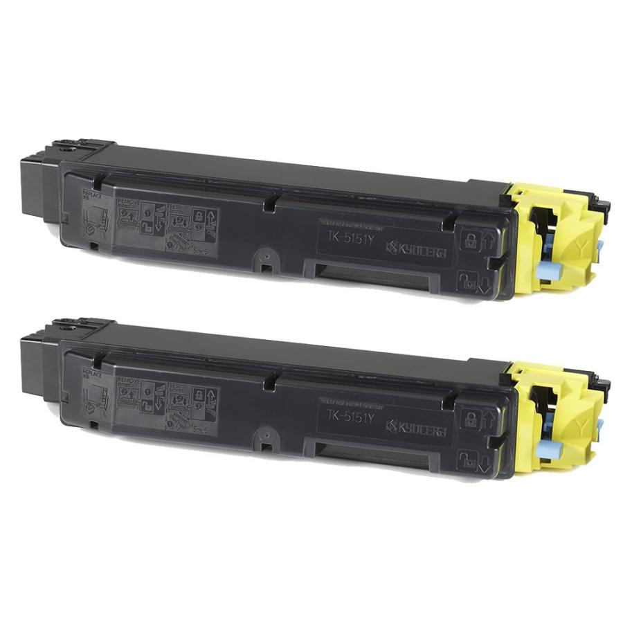 TK-5151Y トナー イエロー　2本セット純正新品(M6535cidn )(京セラ)
