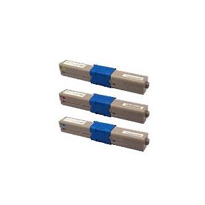 TNR-C4KC2，M2，Y2大容量純正新品3色よりどりセット(沖データ)(C511dn C531dn)【送料/代引手数料無料】