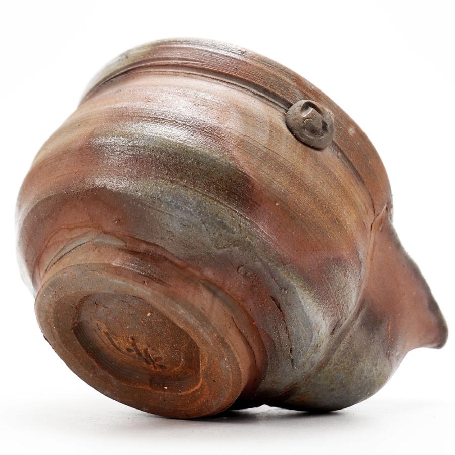 備前焼 宝瓶 摘み 土筆 作者 作窯 石田育男