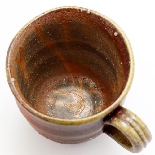 備前焼 石田安弘 煎茶五客揃 宝瓶 (急須) 湯冷まし 茶杯 茶托 茶匙 共