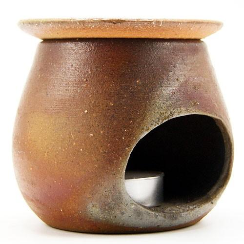 ●【2435】279.ランプ、香炉…備前焼 ○【2435】279.ランプ、香炉…備前焼