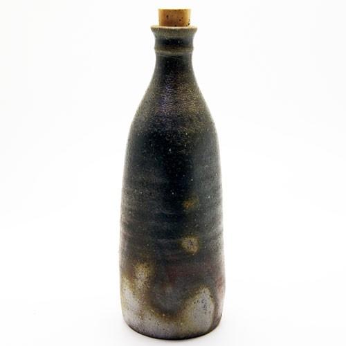 備前焼 徳利ボトル ワインボトル 焼酎 日本酒徳利 陶器 : 抹茶やお茶と