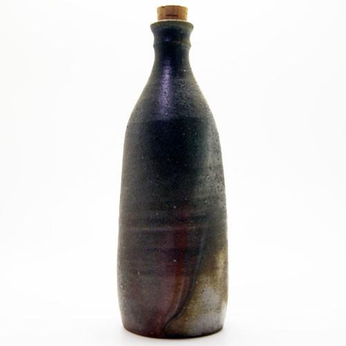 備前焼 徳利ボトル ワインボトル 焼酎 日本酒徳利 陶器 : 抹茶やお茶と