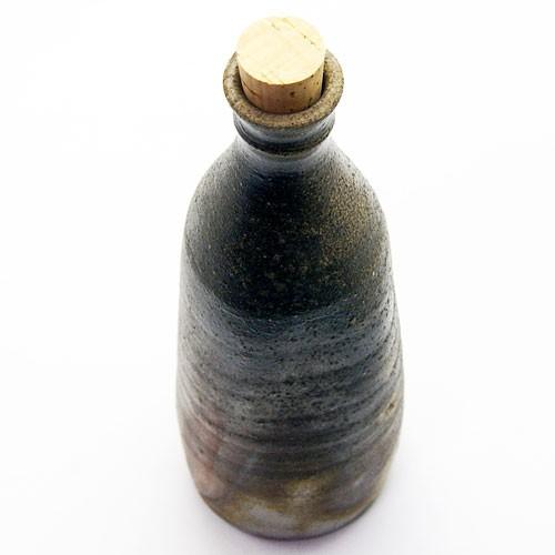 備前焼 徳利ボトル ワインボトル 焼酎 日本酒徳利 陶器 : 抹茶や