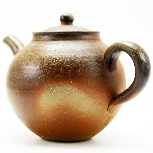 備前焼 ティーポット 後手 急須 陶器 : 抹茶やお茶と茶道具の茶匠