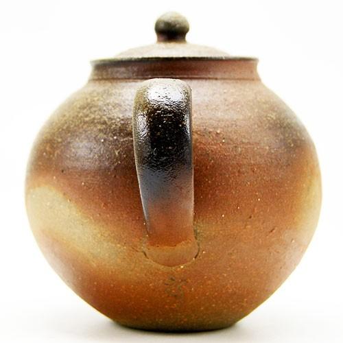 備前焼 ティーポット 後手 急須 陶器 : 抹茶やお茶と茶道具の茶匠