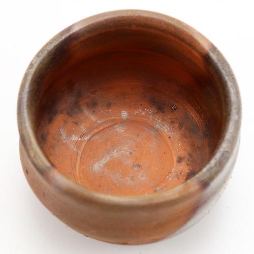 備前焼 窯変徳利 お猪口 セット 2合 窯元 作家 石田育男 陶印