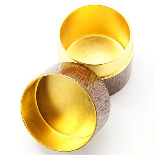 薄茶器 中次 欅 摺漆内金箔 茶道具 茶の湯用品 抹茶お点前用 : 抹茶や