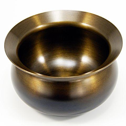 唐銅建水 伝来形 茶道具 茶の湯用品 お点前用 : 抹茶やお茶と茶道具の