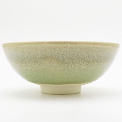 抹茶碗 青磁 平形 夏物 茶道具 陶磁器 茶の湯用品 お点前用 : 抹茶や