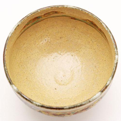 抹茶碗 鵜飼絵 中村良二作 夏物 木箱入り 茶道具 陶磁器 茶の湯用品