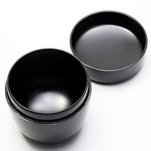 中棗 なつめ 薄茶器 黒塗 無地 木地 茶道具 ナツメ 入門 初心者 セット