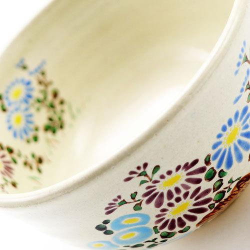 抹茶茶碗 菊籠絵 秋物 茶道具 陶磁器 茶の湯用品 お点前用 : 抹茶や