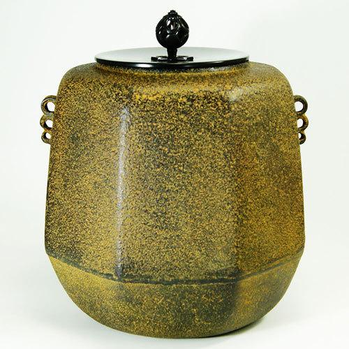 風炉釜 八角釜 茶道具 茶の湯用品 抹茶お点前用 : 抹茶やお茶と茶道具 